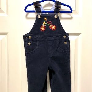 Talbots overalls. Navy blue.